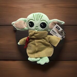 Star Wars Mandalorian Grogu Baby Yoda Plush Stuffed Animal Toy 7" NEW w/ Tag